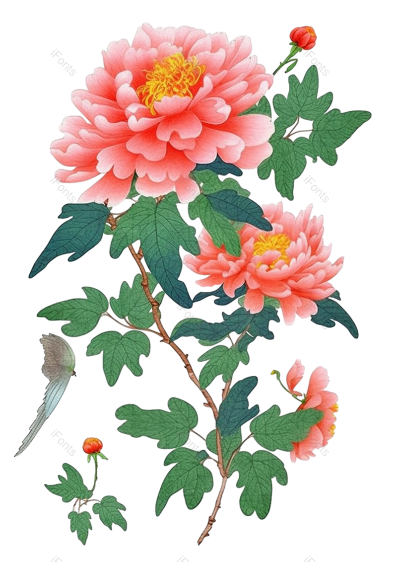 叶子图片,复古元素,元素PNG,清新免抠素材